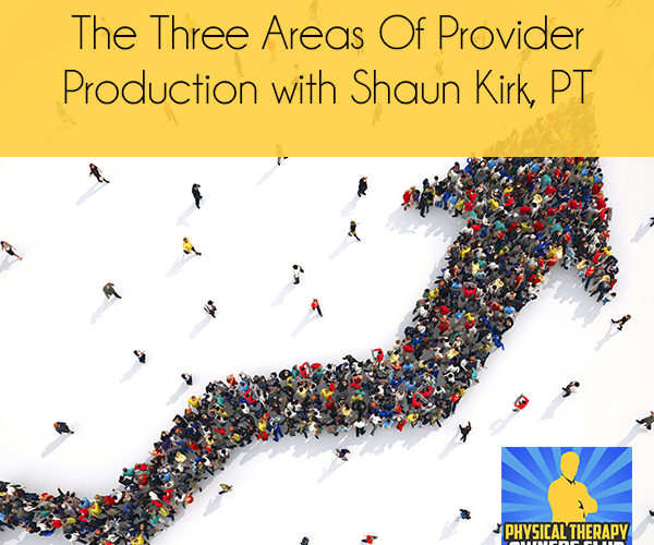 The Three Areas Of Provider Production with Shaun Kirk, PT